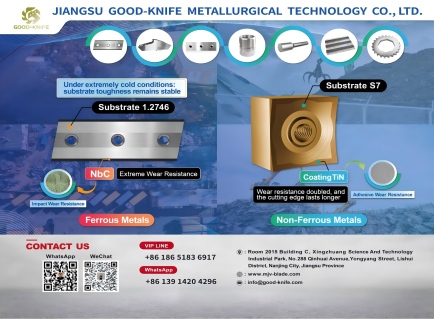 شركة Good-Knife تكشف النقاب عن شفرات صناعية عالية الأداء في معرض بالولايات المتحدة